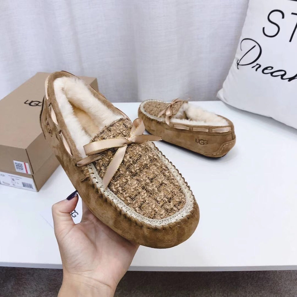 Chestnut Elegant Driving-Style Loafers | 5623