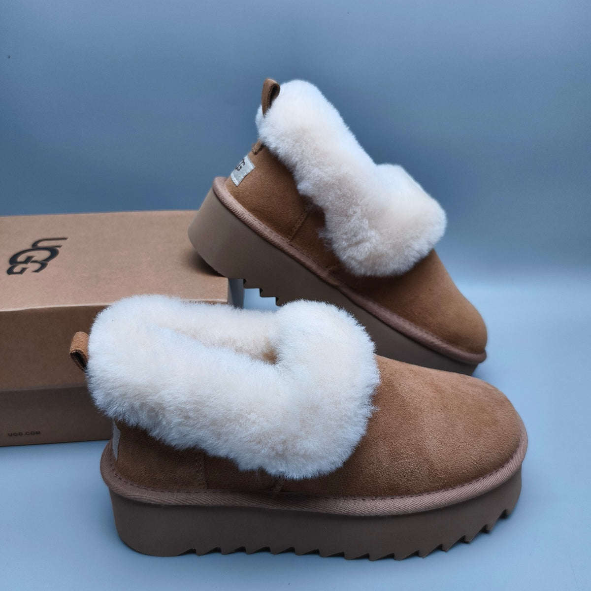 Chestnut Platform Casual Shoes | 6733