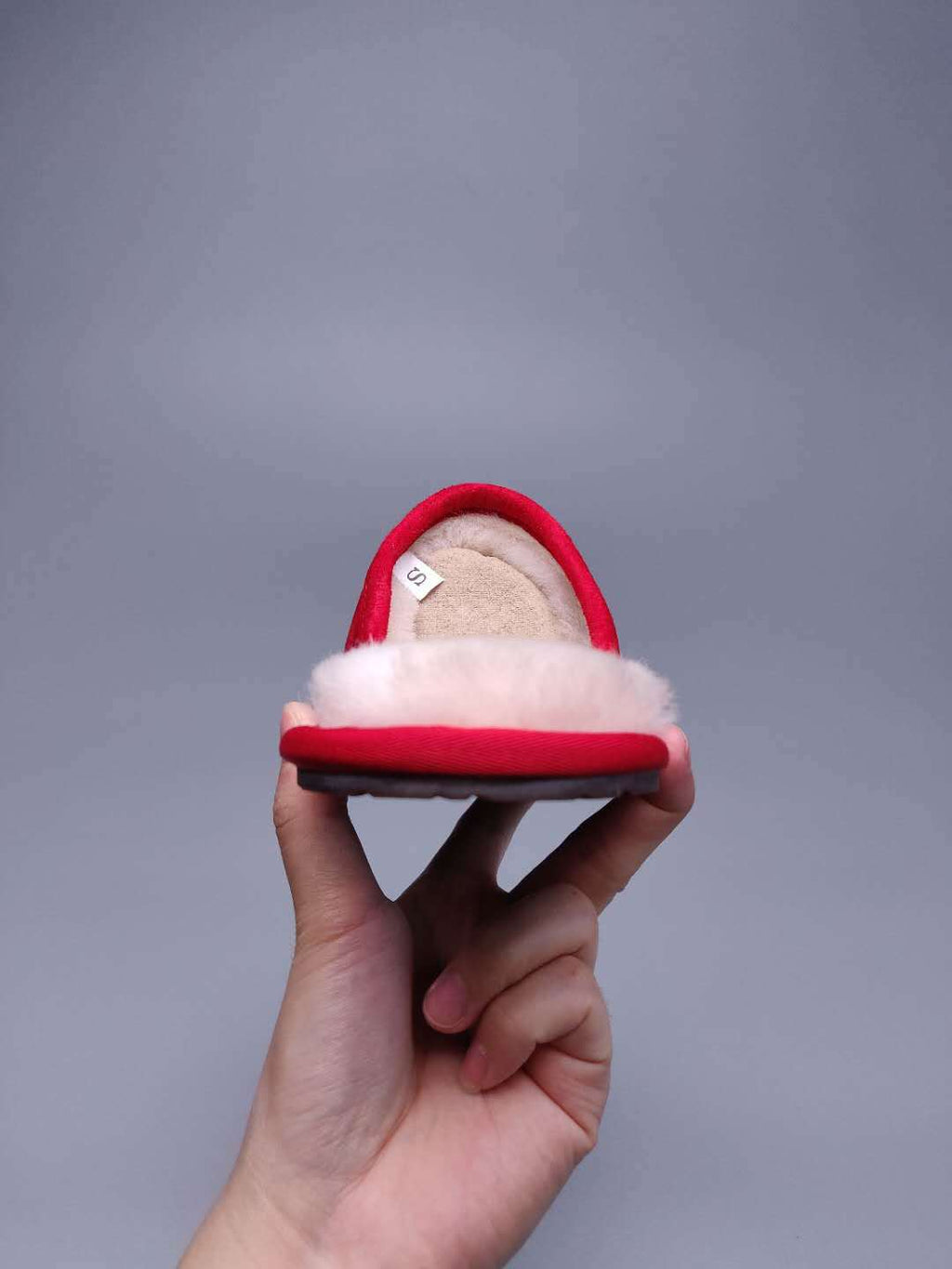 Bright Red Big G Indoor Slippers | 2593