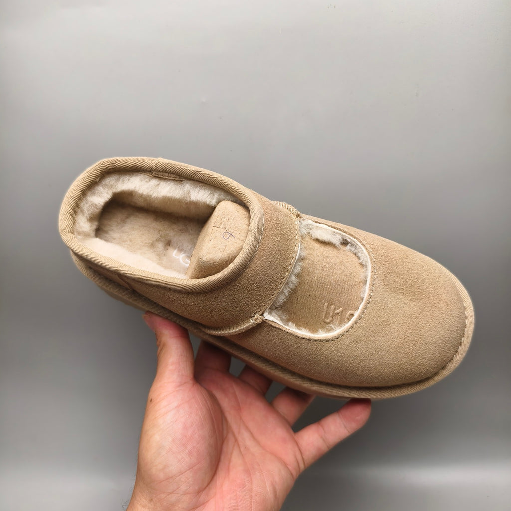 Sand Platform Mary Jane Shoes | 7612