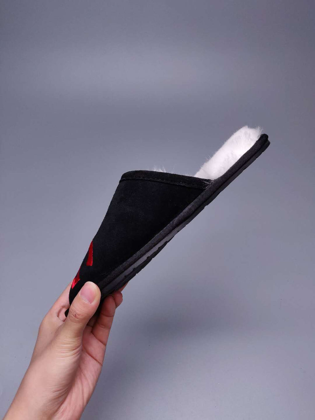 Black Big G Indoor Slippers | 2593
