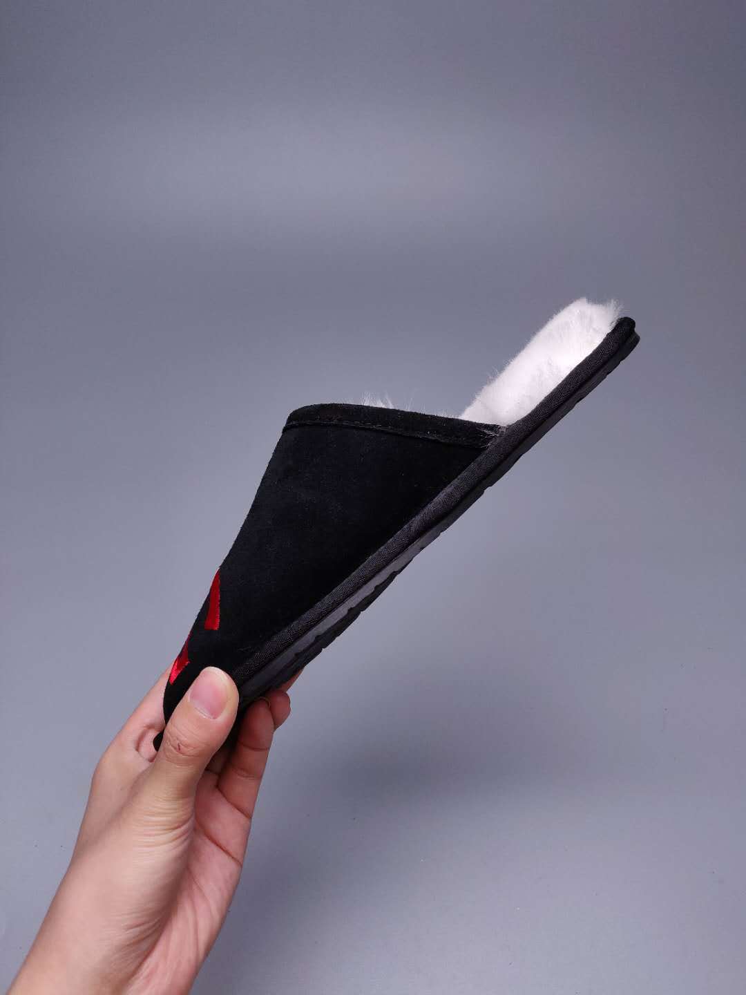 Black Big G Indoor Slippers | 2593