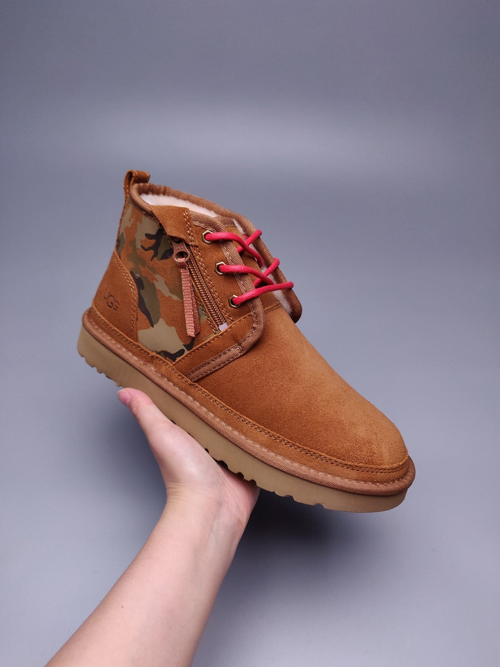 Chestnut Men's Colorblock Camouflage Casual Shoes | 4193