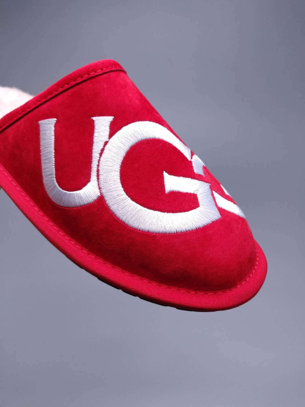 Bright Red Big G Indoor Slippers | 2593