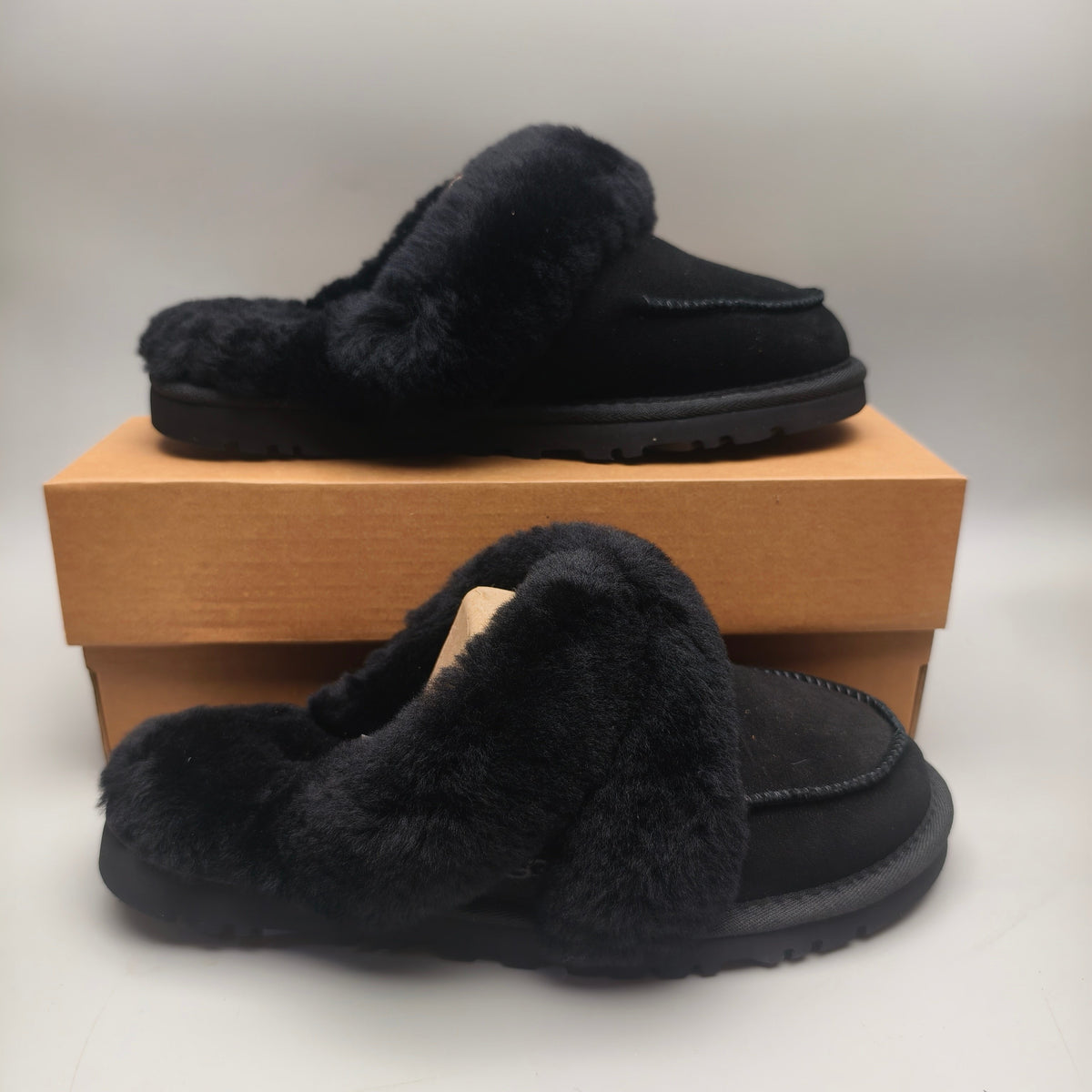 Black Casual Indoor Slippers | 4571