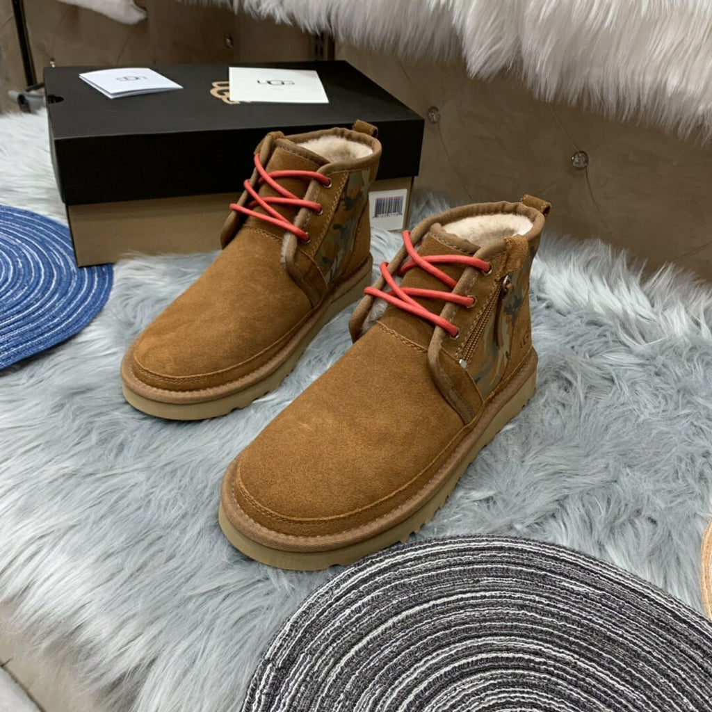 Chestnut Men's Colorblock Camouflage Casual Shoes | 4193