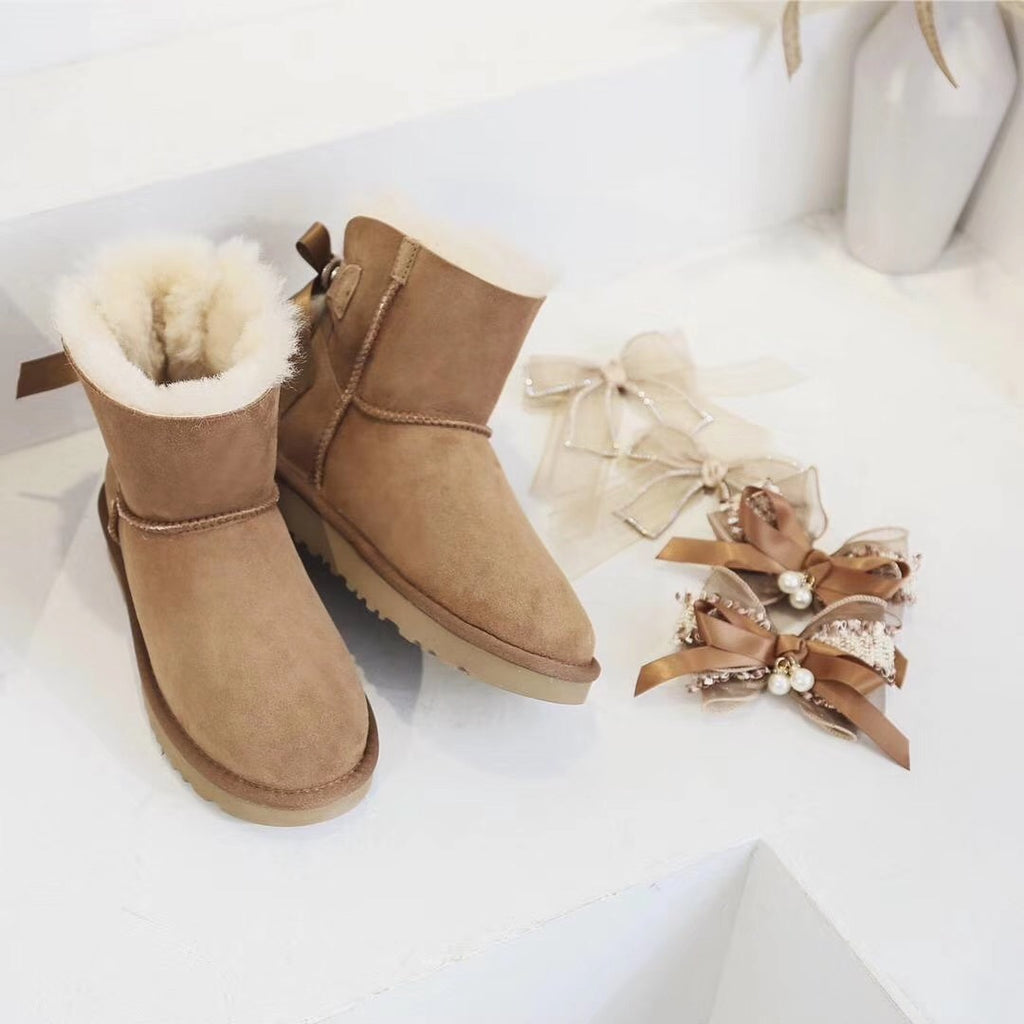 Chestnut Brown Three-Way Winter Boots | 6503