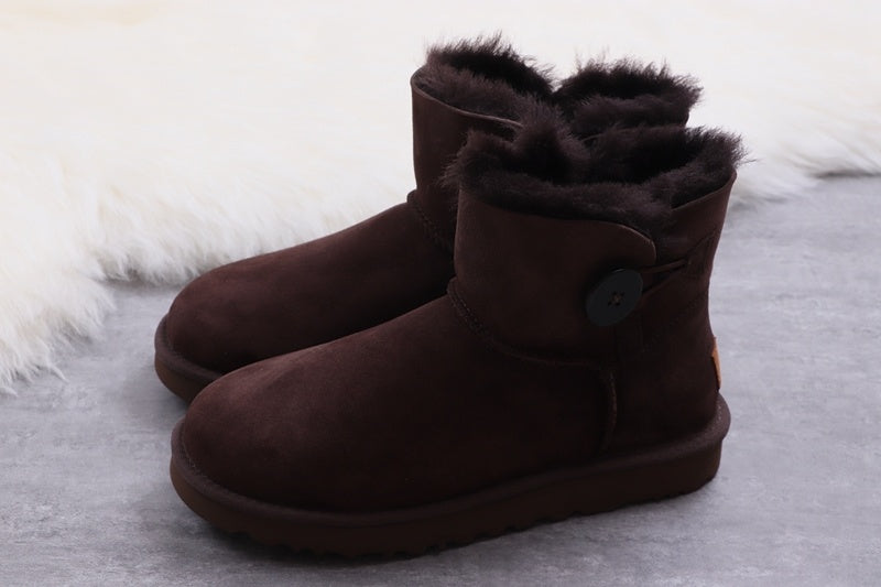 Coffee Brown W Mini Bailey Button II Boots | 6422