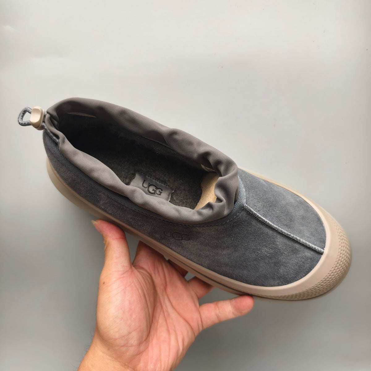 Dark Grey Slip-On Casual Shoes | 4096