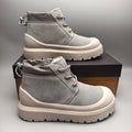 Light Grey High-Top Casual Shoes | 3991