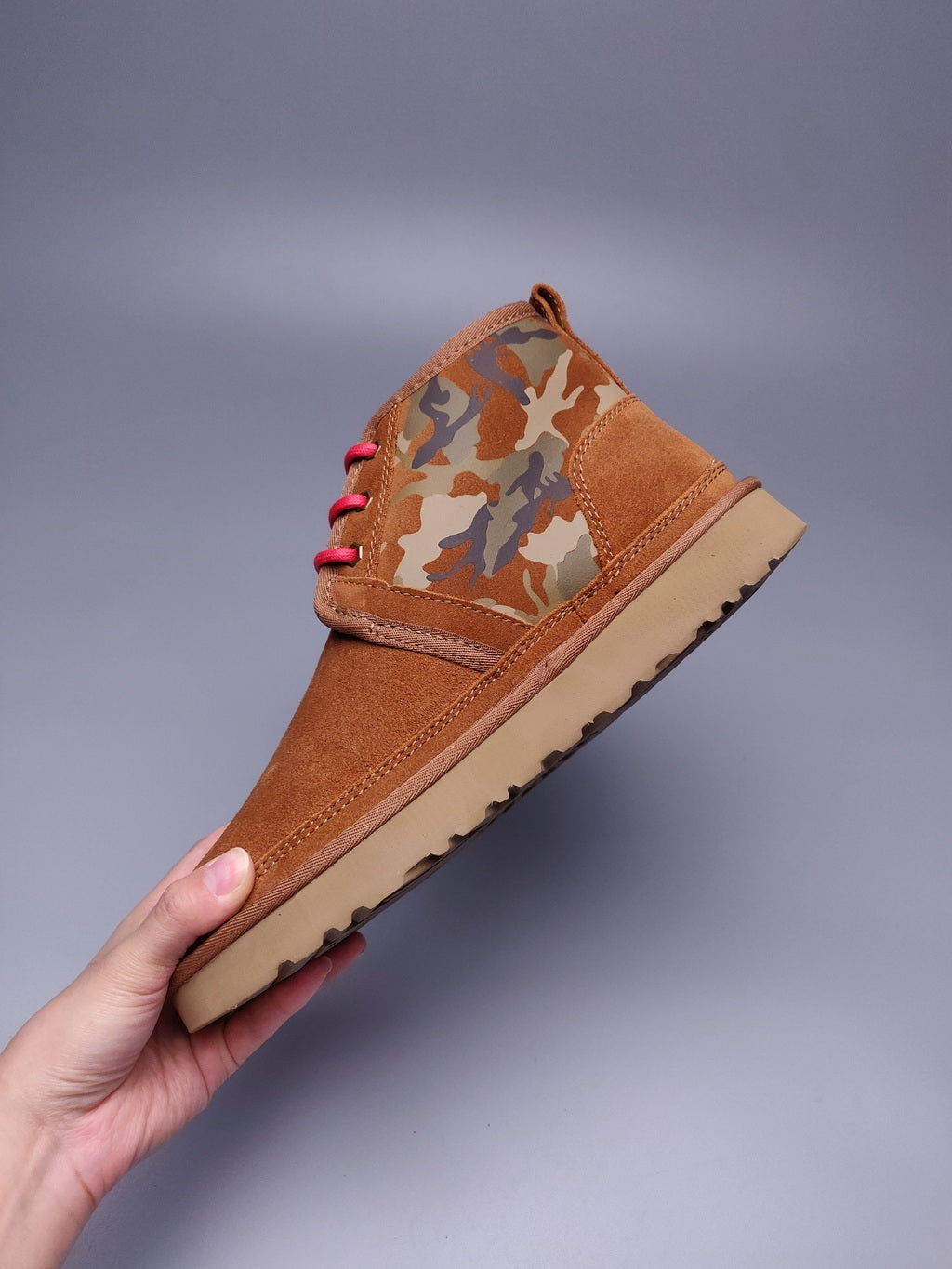 Chestnut Men's Colorblock Camouflage Casual Shoes | 4193