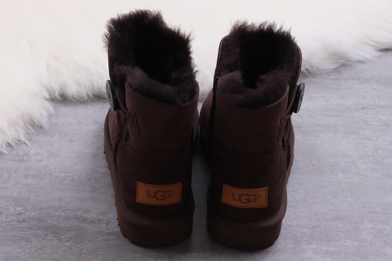 Coffee Brown W Mini Bailey Button II Boots | 6422