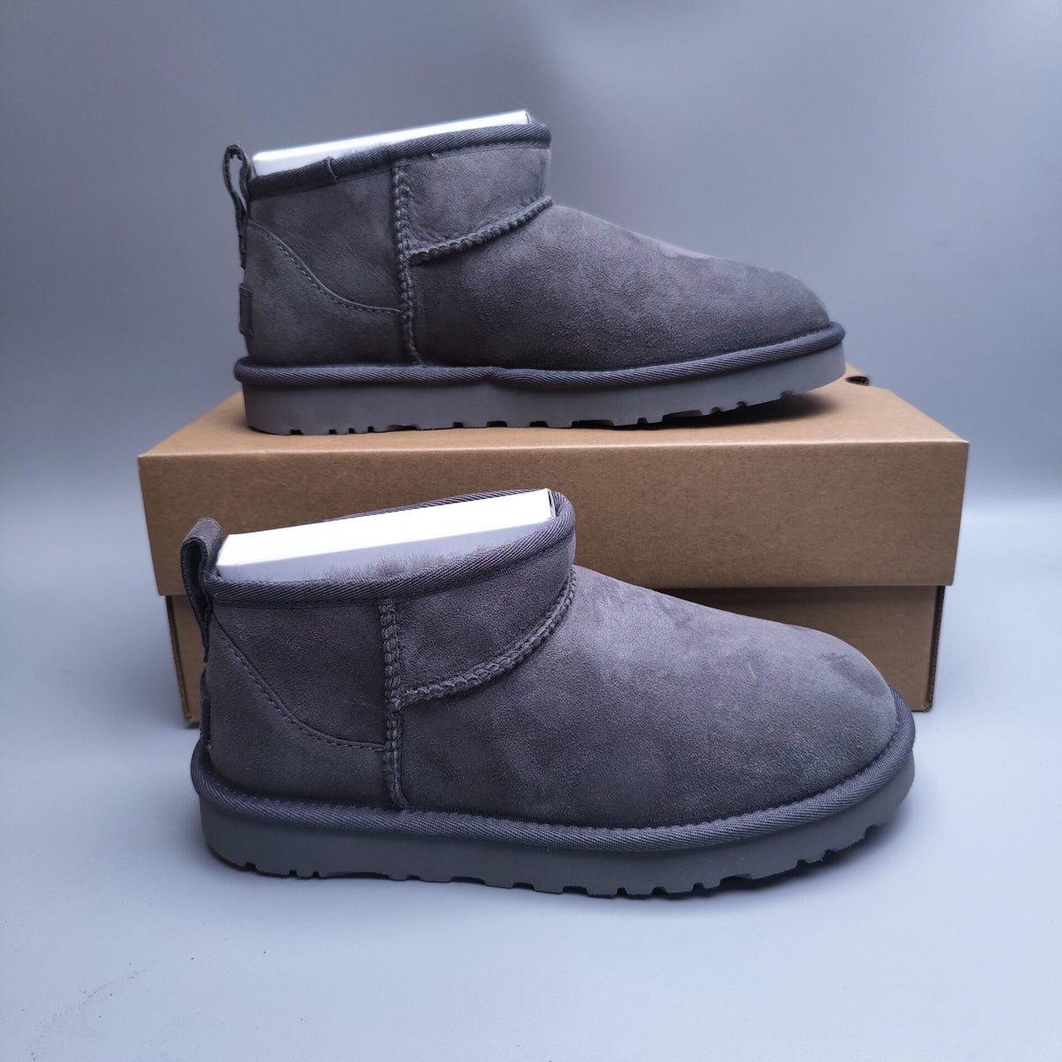 Grey Casual Shoes | 6109