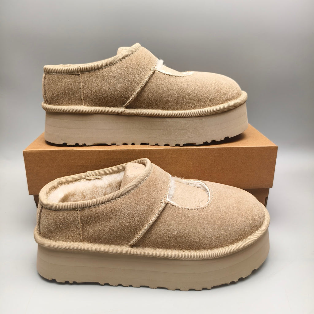 Sand Platform Mary Jane Shoes | 7612