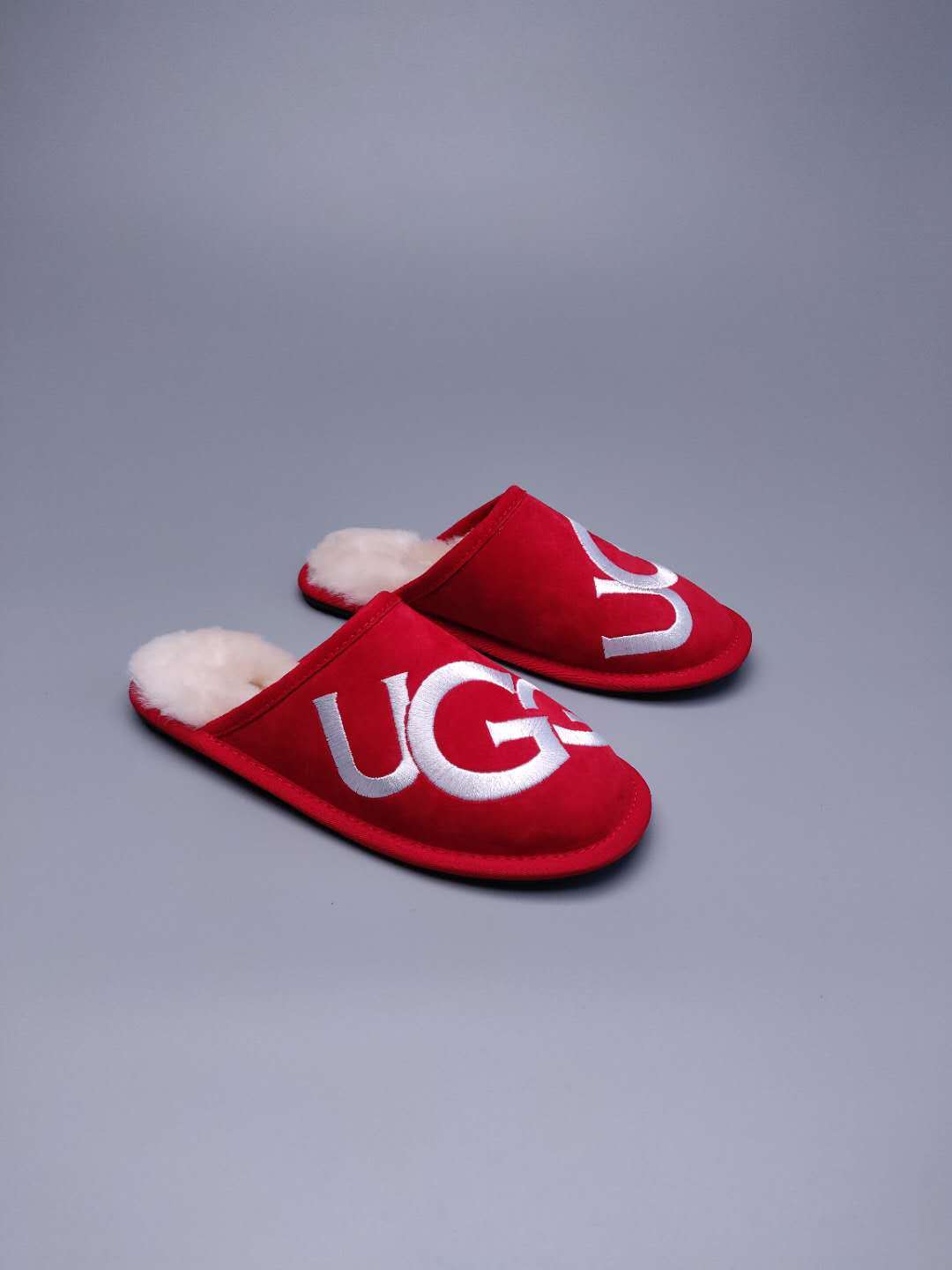 Bright Red Big G Indoor Slippers | 2593
