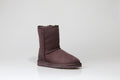 Chocolate Brown Stain-Resistant Classic Short Boots | 6223