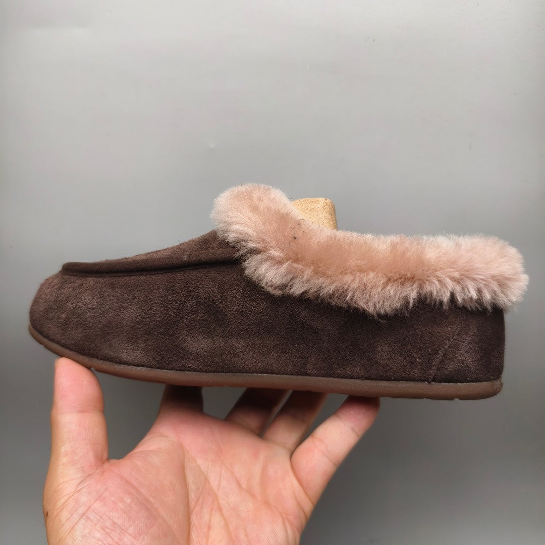 Chocolate Brown Slip-On House Shoes | 1391